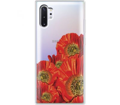 Силіконовий чохол BoxFace Samsung N975 Galaxy Note 10 Plus Red Poppies (37687-cc44)