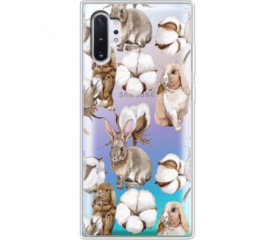 Силіконовий чохол BoxFace Samsung N975 Galaxy Note 10 Plus Cotton and Rabbits (37687-cc49)