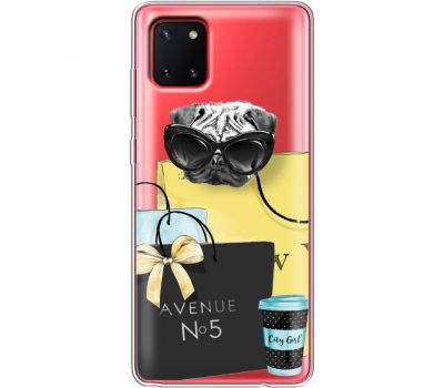 Силіконовий чохол BoxFace Samsung N770 Galaxy Note 10 Lite Fashion Pug (38846-cc55)