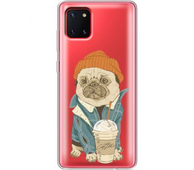 Силіконовий чохол BoxFace Samsung N770 Galaxy Note 10 Lite Dog Coffeeman (38846-cc70)