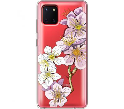 Силіконовий чохол BoxFace Samsung N770 Galaxy Note 10 Lite Cherry Blossom (38846-cc4)