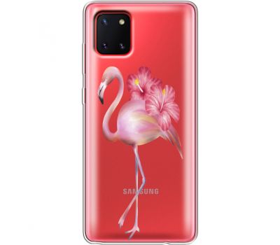 Силіконовий чохол BoxFace Samsung N770 Galaxy Note 10 Lite Floral Flamingo (38846-cc12)