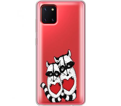 Силіконовий чохол BoxFace Samsung N770 Galaxy Note 10 Lite Raccoons in love (38846-cc29)