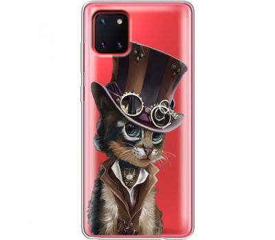 Силіконовий чохол BoxFace Samsung N770 Galaxy Note 10 Lite Steampunk Cat (38846-cc39)