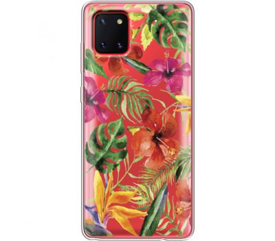 Силіконовий чохол BoxFace Samsung N770 Galaxy Note 10 Lite Tropical Flowers (38846-cc43)