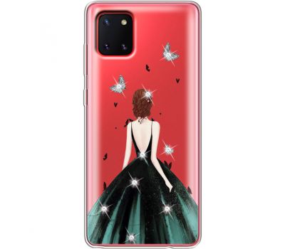 Силіконовий чохол BoxFace Samsung N770 Galaxy Note 10 Lite Girl in the green dress (38846-rs13)