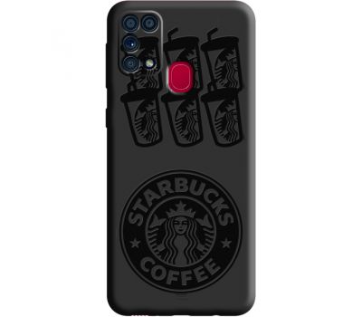 Силіконовий чохол BoxFace Samsung M315 Galaxy M31 Black Coffee (39654-bk41)