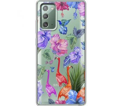 Силіконовий чохол BoxFace Samsung N980 Galaxy Note 20 Flamingo (40569-cc40)