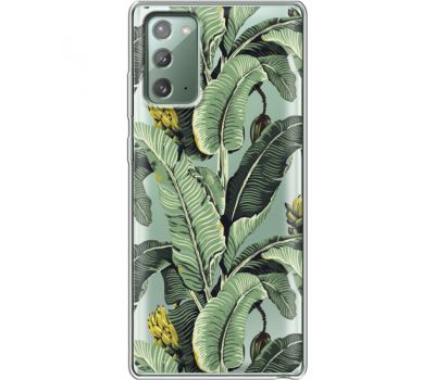 Силіконовий чохол BoxFace Samsung N980 Galaxy Note 20 Banana Leaves (40569-cc28)