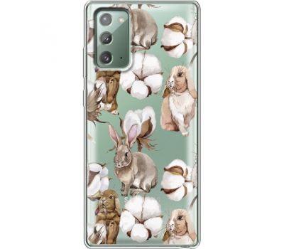 Силіконовий чохол BoxFace Samsung N980 Galaxy Note 20 Cotton and Rabbits (40569-cc49)