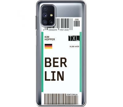 Силіконовий чохол BoxFace Samsung M515 Galaxy M51 Ticket Berrlin (40938-cc80)