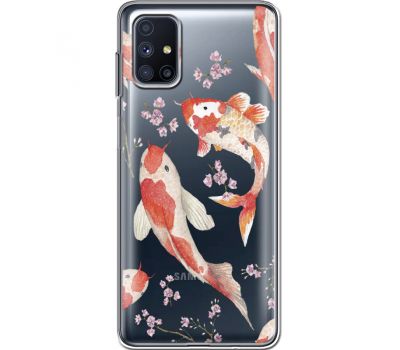 Силіконовий чохол BoxFace Samsung M515 Galaxy M51 Japanese Koi Fish (40938-cc3)