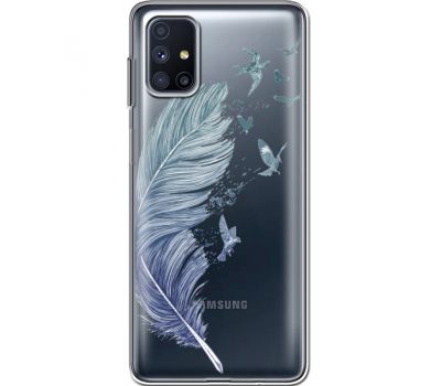 Силіконовий чохол BoxFace Samsung M515 Galaxy M51 Feather (40938-cc38)