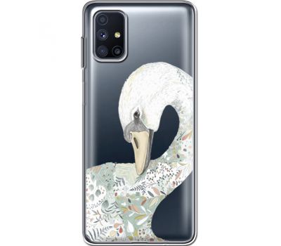 Силіконовий чохол BoxFace Samsung M515 Galaxy M51 Swan (40938-cc24)