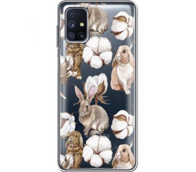 Силіконовий чохол BoxFace Samsung M515 Galaxy M51 Cotton and Rabbits (40938-cc49)