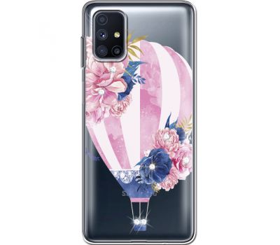 Силіконовий чохол BoxFace Samsung M515 Galaxy M51 Pink Air Baloon (940938-rs6)