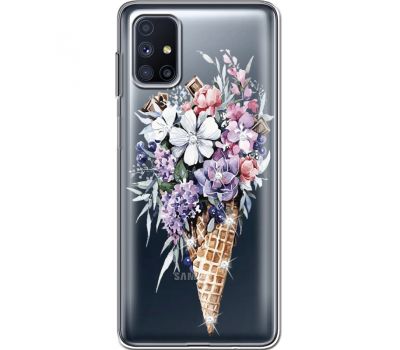 Силіконовий чохол BoxFace Samsung M515 Galaxy M51 Ice Cream Flowers (940938-rs17)