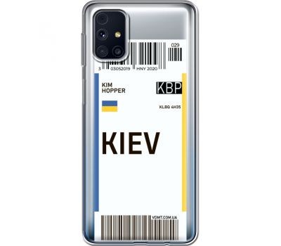 Силіконовий чохол BoxFace Samsung M317 Galaxy M31s Ticket Kiev (40944-cc88)