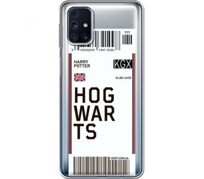 Силіконовий чохол BoxFace Samsung M317 Galaxy M31s Ticket Hogwarts (40944-cc91)