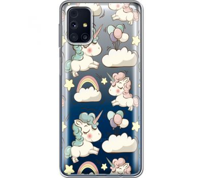 Силіконовий чохол BoxFace Samsung M317 Galaxy M31s Unicorns (40944-cc2)