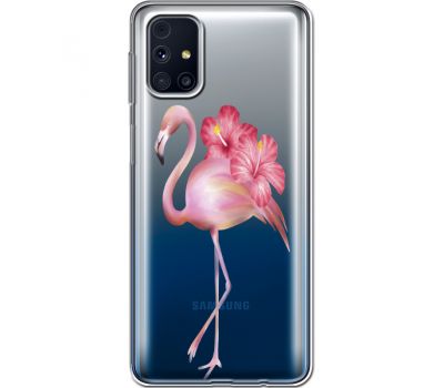 Силіконовий чохол BoxFace Samsung M317 Galaxy M31s Floral Flamingo (40944-cc12)