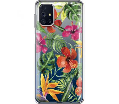 Силіконовий чохол BoxFace Samsung M317 Galaxy M31s Tropical Flowers (40944-cc43)