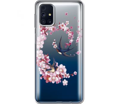 Силіконовий чохол BoxFace Samsung M317 Galaxy M31s Swallows and Bloom (940944-rs4)