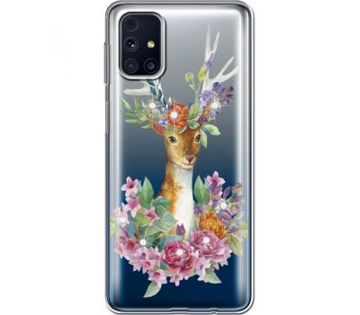 Силіконовий чохол BoxFace Samsung M317 Galaxy M31s Deer with flowers (940944-rs5)