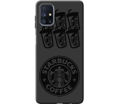 Силіконовий чохол BoxFace Samsung M515 Galaxy M51 Black Coffee (41345-bk41)