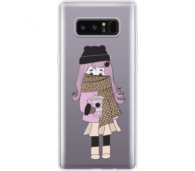 Силіконовий чохол BoxFace Samsung N950F Galaxy Note 8 Winter Morning Girl (35949-cc61)