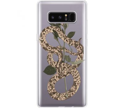 Силіконовий чохол BoxFace Samsung N950F Galaxy Note 8 Glamor Snake (35949-cc67)