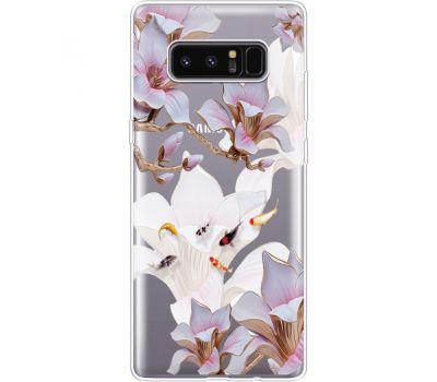 Силіконовий чохол BoxFace Samsung N950F Galaxy Note 8 Chinese Magnolia (35949-cc1)