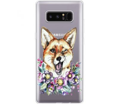 Силіконовий чохол BoxFace Samsung N950F Galaxy Note 8 Winking Fox (35949-cc13)