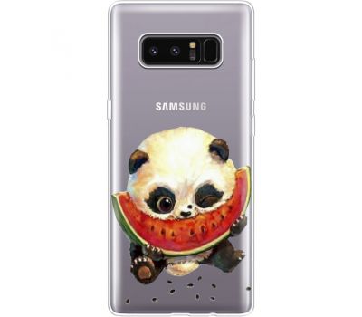 Силіконовий чохол BoxFace Samsung N950F Galaxy Note 8 Little Panda (35949-cc21)