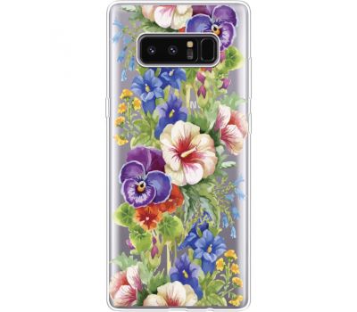 Силіконовий чохол BoxFace Samsung N950F Galaxy Note 8 Summer Flowers (35949-cc34)