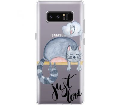 Силіконовий чохол BoxFace Samsung N950F Galaxy Note 8 Just Love (35949-cc15)