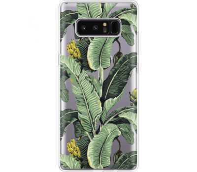 Силіконовий чохол BoxFace Samsung N950F Galaxy Note 8 Banana Leaves (35949-cc28)