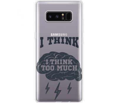 Силіконовий чохол BoxFace Samsung N950F Galaxy Note 8 Think (35949-cc46)