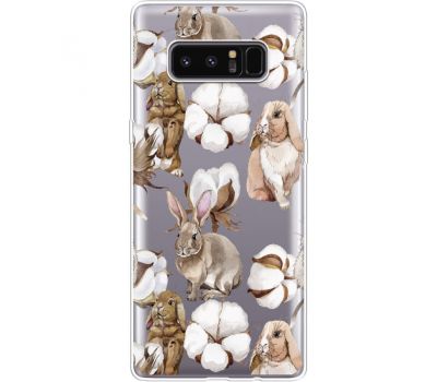 Силіконовий чохол BoxFace Samsung N950F Galaxy Note 8 Cotton and Rabbits (35949-cc49)