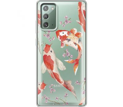 Силіконовий чохол BoxFace Samsung N980 Galaxy Note 20 Japanese Koi Fish (40569-cc3)