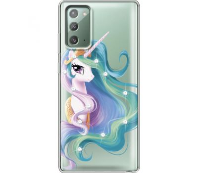 Силіконовий чохол BoxFace Samsung N980 Galaxy Note 20 Unicorn Queen (940569-rs3)