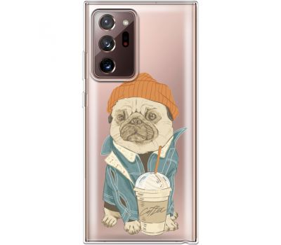 Силіконовий чохол BoxFace Samsung N985 Galaxy Note 20 Ultra Dog Coffeeman (40574-cc70)