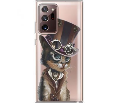 Силіконовий чохол BoxFace Samsung N985 Galaxy Note 20 Ultra Steampunk Cat (40574-cc39)