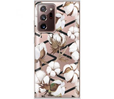 Силіконовий чохол BoxFace Samsung N985 Galaxy Note 20 Ultra Cotton flowers (40574-cc50)