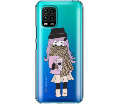 Силіконовий чохол BoxFace Xiaomi Mi 10 Lite Winter Morning Girl (39439-cc61)