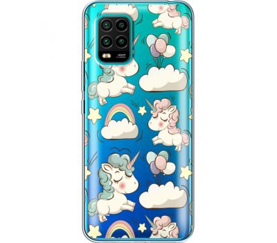 Силіконовий чохол BoxFace Xiaomi Mi 10 Lite Unicorns (39439-cc2)