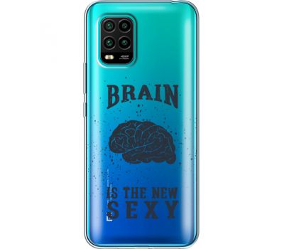 Силіконовий чохол BoxFace Xiaomi Mi 10 Lite Sexy Brain (39439-cc47)