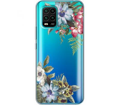 Силіконовий чохол BoxFace Xiaomi Mi 10 Lite Floral (39439-cc54)