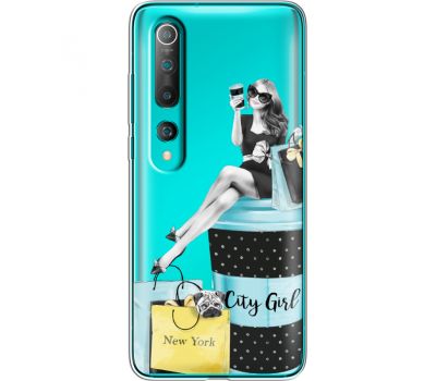 Силіконовий чохол BoxFace Xiaomi Mi 10 City Girl (39445-cc56)
