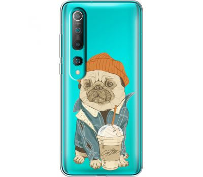 Силіконовий чохол BoxFace Xiaomi Mi 10 Dog Coffeeman (39445-cc70)